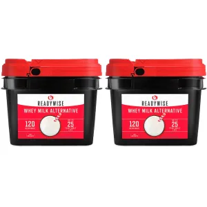 ReadyWise Food 240 Serving Powdered Whey Milk Kit