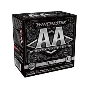 Winchester AA Diamond Grade 1250 12 Gauge Ammo 2-3/4" #7-1/2 Copper Plated Lead Shot 1 oz Case of 250 (10 Boxes of 25)