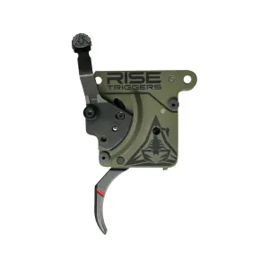 Rise Armament Reliant Hunter Rifle Trigger Remington 700 Clones Right Hand Flat Blade Black
