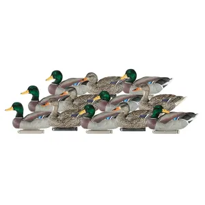Dakota Decoy X-Treme Weighted Keel Mallard Duck Decoys 12PK