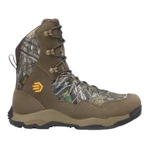 LaCrosse Men's Ridgeback 8" Waterproof 800 Gram Insulated Hunting Boots Synthetic Mossy Oak Country DNA 11.5 D