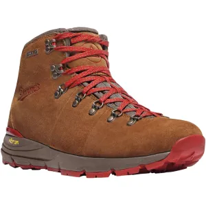 Danner Mountain 600 4.5" Hiking Boots Suede Brown/Red Men's 8 D