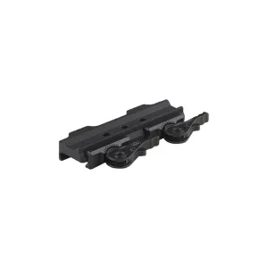 American Defense AD-B3-HD Modular Scope Base for Full Size Trijicon ACOG, VCOG, RX-30 / Burris AR-332 Picatinny Titanium Lever Matte Black