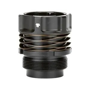 Griffin Armament DUAL-LOK Compensator Suppressor Mount for Optimus, Resistance, Revolution 1.2875x24 Thread Stainless Steel Nitride