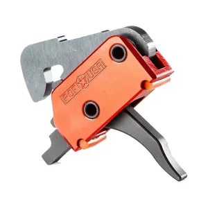POF-USA Two Stage Drop-In Trigger Group E.F.P with Anti Walk Pins AR-15 Trigger Two Stage Red