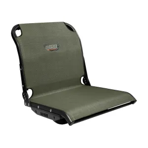 Wise Aero X Mesh Mid Back Boat Seat Green