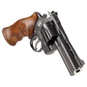 Korth Mongoose 44 Remington Magnum Revolver 4" Black DLC Barrel 6 Round Walnut Grip