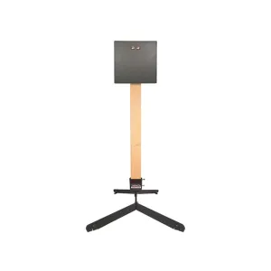 Challenge Targets 12" Square Rifle Target with Static Stand AR500 Steel