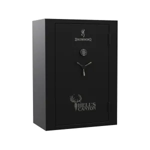 Browning Hell's Canyon Fire Resistant 49 Gun Safe with Electronic Lock Gloss Black