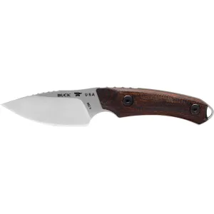 Buck Knives Alpha Scout Fixed Blade Knife 2.875" Drop Point CPM S35VN Satin Blade Walnut Handle