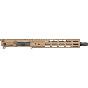 Noveske AR-15 Irregular Defense Chainsaw Complete Upper Receiver 5.56x45mm NATO 11.5" Fluted Barrel NSR-10.75 M-LOK Handguard Flat Dark Earth