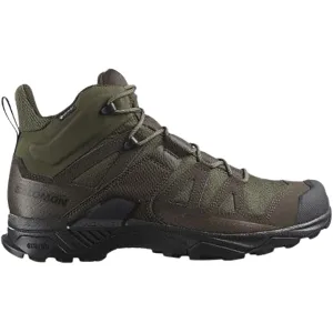 Salomon X Ultra Tracker GTX Hiking Boots Synthetic Ranger Green/Earth Brown/Black Men's 11 D