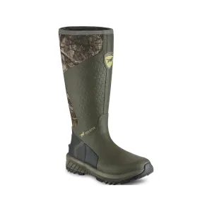 Irish Setter Men's Mudtrek Athletic Fit 17" Waterproof Hunting Boots Neoprene Mossy Oak Country DNA 12 D