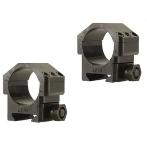 Badger Ordnance Max-50 Picatinny 30mm Scope Rings Matte Black Standard