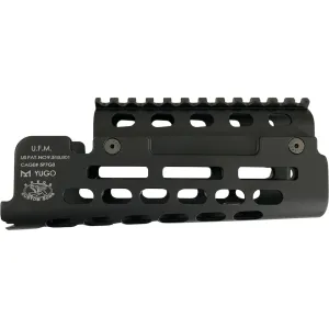 Krebs Custom UFM M-LOK Handguard for Yugo Rifle Aluminum Black