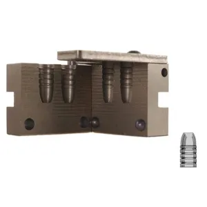 Saeco 2 Cavity Bullet Mold 638 38-55 WCF Tapered Style 225 Grain Flat Nose