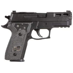 Sig Sauer P229 Pro 9mm Luger Pistol 3.9" Barrel 10+1 Round Nitron Slide Black/Gray Grip Anodized Frame