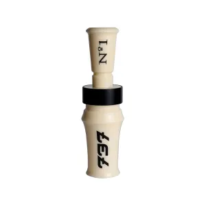 737 No. 1 Duck Call Ivory/Black Anodized