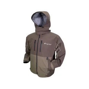 Frogg Toggs Men's Pilot Guide II Rain Jacket Stone and Taupe XL