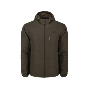Drake Men's MST Synthetic Down Hooded Jacket Green Timber 2XL