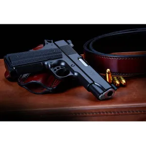 Nighthawk Custom T3 9mm Luger Pistol 4" Barrel 7+1 Round Black Nitride Slide Black Grip Black Nitride Frame