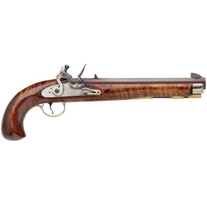 Pedersoli Kentucky Flintlock Pistol 50 Caliber 10" Blued Barrel Maple Stock