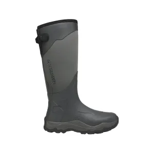 LaCrosse Men's Alpha Agility 17" Waterproof Hunting Boots Rubber Gray Sky 12 D