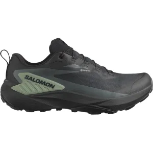 Salomon Genesis GTX Hiking Shoes Synthetic Black/Agave Green/Urban Chic Men's 8.5 D