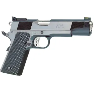 Les Baer Custom 1911 Premier II Hunter 10mm Auto Pistol 5" Barrel 9+1 Round Blued Slide Black Grip Blued Frame