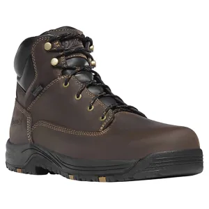 Danner Men's Caliper 6" Waterproof Aluminum Toe Work Boots Leather Brown 14 EE