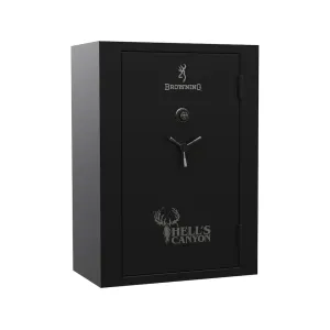 Browning Hell's Canyon Fire Resistant 49 Gun Safe with Mechanical Lock Gloss Black