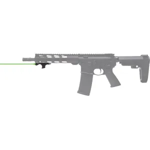 Viridian HS1 M-LOK Hand Stop with Integrated Green Laser Sight Black with Picatinny Adapter