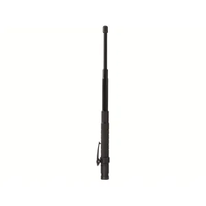 ASP Agent Infinity Concealable Baton 15.75" 7075 Aluminum Shaft Push Button Retraction Knurled Grip Black