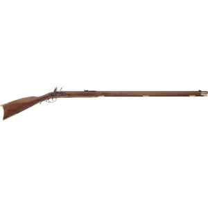 Pedersoli Pennsylvania Flintlock Rifle 50 Caliber 41" Browned Barrel Walnut Stock