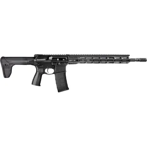 Rise Armament Watchman Semi Automatic Rifle 223 Wylde 16" Black Nitride Threaded Barrel Anodized Black Frame Black Collapsible Stock