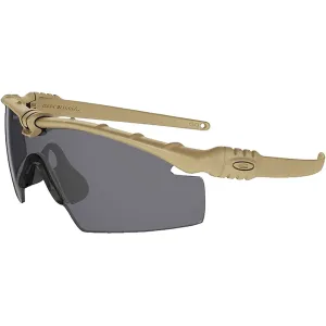 Oakley SI Ballistic M-Frame 3.0 Shooting Glasses Bone Frame/Gray Lens