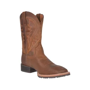 Ariat Hybrid Rancher Cowboy Boots Leather Distressed Brown Men's 8.5 D