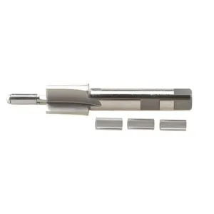 PTG .705 Counterbore Reamer with 22 Caliber to 6mm 4 Pilot Set (.217, .218, .219, .236)