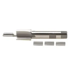PTG .705 Counterbore Reamer with 25 to 284 Caliber, 7mm 4 Pilot Set (.249, .256, .270, .276)