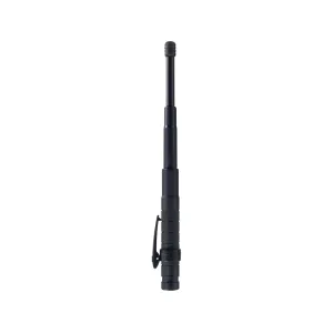 ASP Agent Infinity Concealable Baton 11.8" 7075 Aluminum Shaft Push Button Retraction Knurled Grip Black