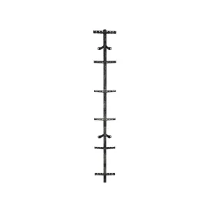 Hawk Traction Treestand Climbing Stick 20' Steel Gray