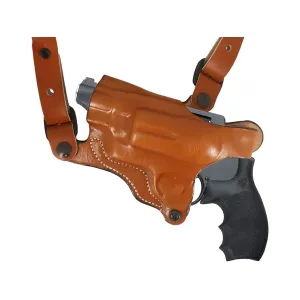 DeSantis Gunhide N.Y. Undercover Shoulder Holster Right Hand Sig Sauer P365 Leather Tan