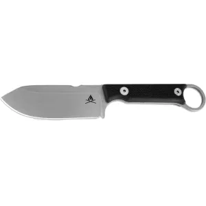 White River Knives Firecraft 3.5 Pro Fixed Blade Knife 3.5" Drop Point CPM S35VN Stonewashed Blade G-10 Handle Black