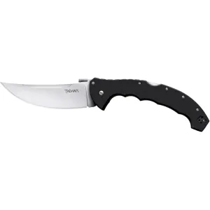 Cold Steel Talwar Pocket Knife 5.5" Upswept CPM S35VN Polished Blade G-10 Handle Black