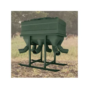 Texas Hunter 1200 lb Xtreme Protein Gravity Game Feeder With Fawn Stand