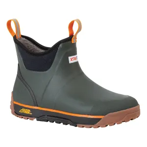 XtraTuf Ice Fleece Lined Insulated Deck Boots Rubber Olive Men's 11 D