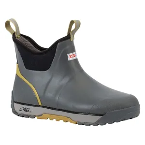 XtraTuf Ice Fleece Lined Insulated Deck Boots Rubber Gray Men's 11 D