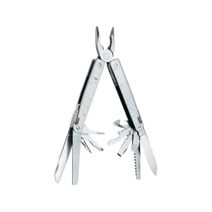 Victorinox Swiss Army SwissTool Multi Tool Stainless Steel Stainless with Nylon Pouch
