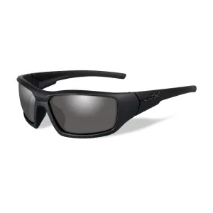 Wiley X Men's WX Censor Polarized Sunglasses Matte Black Frame Smoke Gray Lens