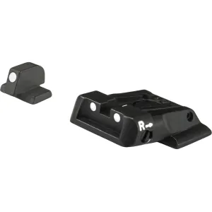 LPA SPS Adjustable Sight Set for S&W M&P Steel White Dot